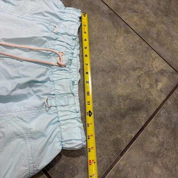 FP Movement by Free People Blue In The Wild Hiking Utility Shorts Sz M Gorpcore - Picture 6 of 9